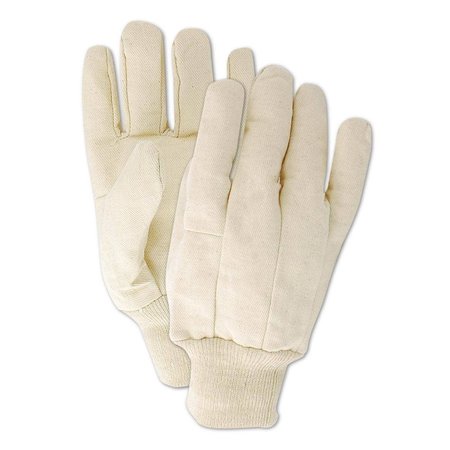 MAGID MultiMaster 8 oz Clute Pattern Cotton Canvas Gloves, 12PK T83
